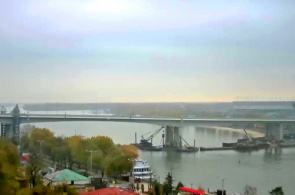 Puente Voroshilovsky. Webcams Rostov del Don en línea