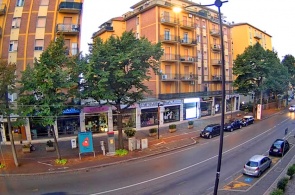 Arco de San Lázaro en Parma. Webcams de Bolonia en línea