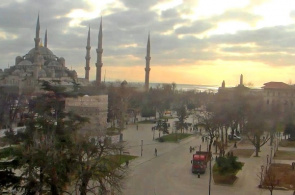 Webcam mezquita de Sultanahmet Estambul (Sultanahmet) webcam en línea