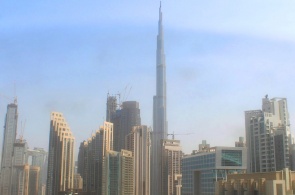 Rascacielos Burj Khalifa. Webcams Dubai en línea