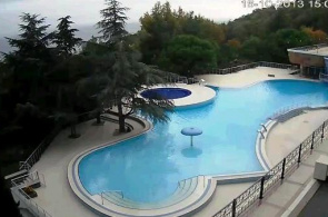 La piscina del sanatorio ay-danil. p. Danilovka