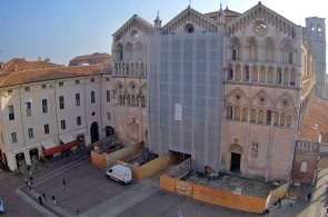Plaza de la catedral. Webcams de Ferrara