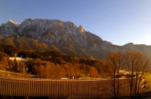 Vista de Ebbs hacia la Capilla de San Nicolás. Cámaras web Kufstein