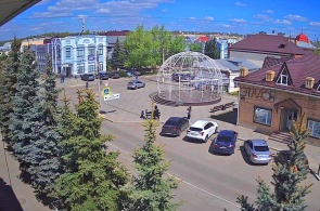 Cruce de caminos de Sovetskaya y Klimov. Troitsk cámaras web
