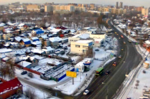 Webcam Komsomol Square Tyumen en línea