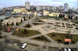Plaza de la Fuente. Webcams en Vladikavkaz en línea