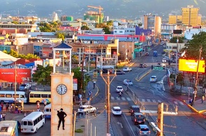 Vista panorámica de la capital de Jamaica. Webcams de Kingston