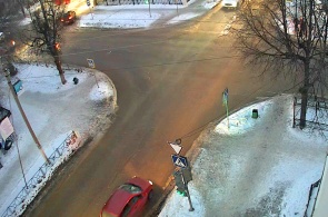 Cruce de caminos de Devonskaya y Komskomolskaya. Webcams de Oktyabrsky