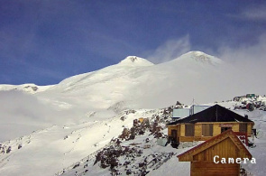 Webcam de Gara-Bashi Station en línea. Vista de Elbrus