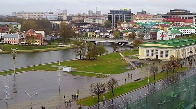 Webcam de distrito central de Minsk en línea