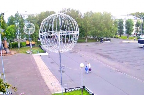 Plaza Prosyankin. Webcams de Severodvinsk