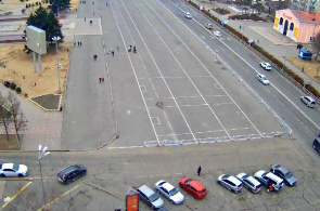 Plaza central. Webcams Ussuriysk en línea