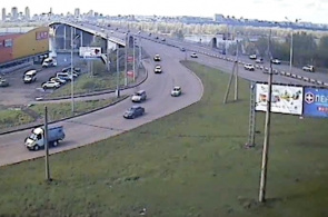 Puente de octubre Webcam de Krasnoyarsk en línea