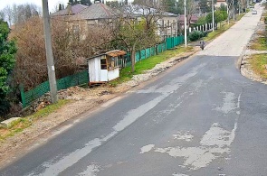 Cruce de las calles Chachba y Ochamchirskaya. Webcams Gudauta
