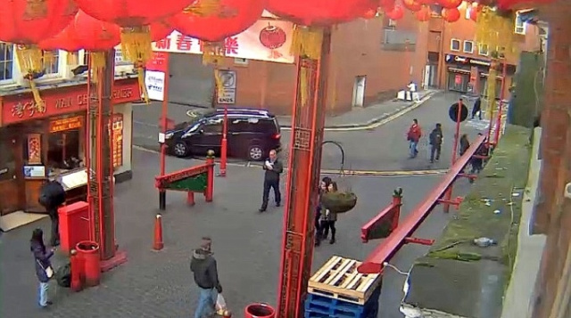 Chinatown webcam en línea. Londres en tiempo real