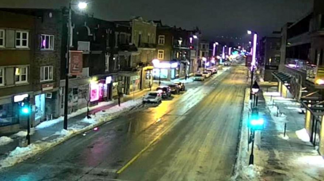 Intersección de Mount Royal Avenue y Fullum Street