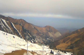 Estación de esquí Chimbulak webcam en línea (Almaty, Kazajstán)