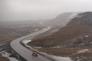 Camino al norte. Webcams de Grindavik en línea