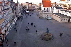 El centro de la antigua Poznan es el antiguo mercado.