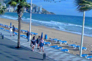 Playa de Benidorm Webcams de Alicante en línea