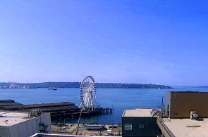 Terraplén del parque Waterfront. Webcams de Seattle en línea