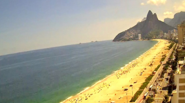 Playa Ipanema Webcams de Rio de Janeiro en línea