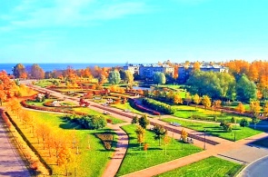 Parque del 300 aniversario. Cámaras web lomonosov