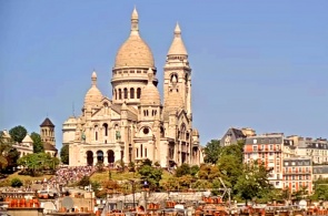 Basílica Del Sagrado Corazón. Webcams de París