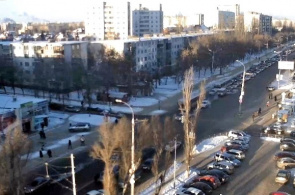 Webcam en la intersección de Victory Ave. - Jóvenes naturalistas en Lipetsk
