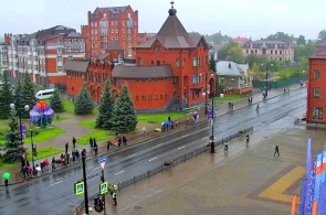 Vista de la ciudad. cámaras web en Tobolsk