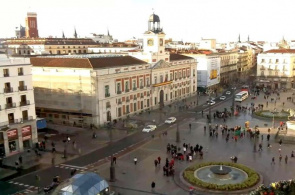 Plaza del Puerto del Sol. Madrid en tiempo real.