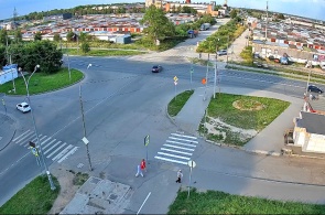 Cruce de calles Dalnyaya - Fryazinovskaya. Webcams Vólogda