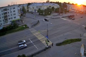 Cruce de calles Frunze - Chernykh. Cámaras web Nizhny Tagil