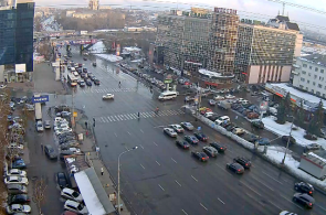 Centro de negocios DB "Spiridonov". Webcam de Chelyabinsk en línea