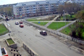 Intersección de Engels y Liebknecht. Verkhnyaya Salda cámaras web en línea