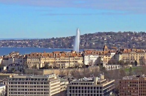 Panorama de la ciudad. Cámaras web de Ginebra