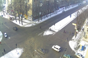 Webcam en la calle Gryaznov. Zaporozhye en línea