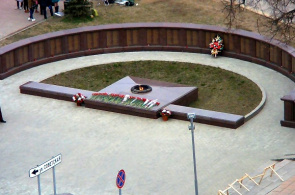 El memorial de la llama eterna. Webcams de Dmitrov en línea