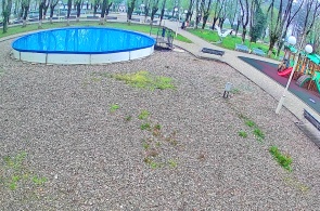 Parque Yunost. Perspectiva 4. Cámaras web en línea de Apsheronsk.