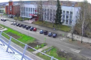 Calle Engels. Ángulo 3. Cámaras web Verkhnyaya Salda en línea