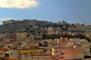 Castillo Castel Sant'Elmo. Webcams de Nápoles en línea
