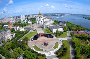 Plaza de la Gloria. Webcams Khabarovsk en línea