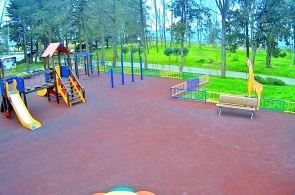 Parque infantil del sanatorio Saber. Webcams Adler