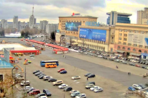 Plaza de la libertad. Webcams de Jarkov en línea
