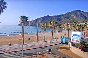 Camping Cap Blanc. Ángulo 3. Webcams online de Altea