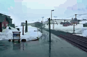 Estación de tren Finse. Webcams en Noruega en línea