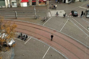 Plaza Konigsplein. Webcam de Amsterdam en línea