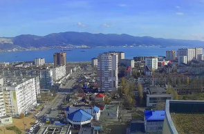 Tsemess bay. Webcams Novorossiysk en línea