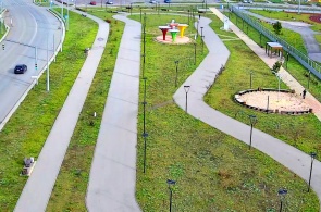 Plaza de la Juventud. Webcams de Kámensk-Uralsky