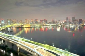 Puente Arco Iris. Cámaras web de Tokio en línea